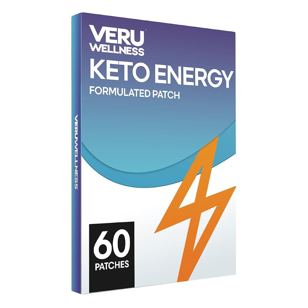 Veru Wellness Apple Cider Vinegar MCT Oil Keto Support Patches - 60 Count