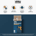 Veru Wellness Brain Boost Patches with Ginkgo & Rhodiola - 60 Count - image 2