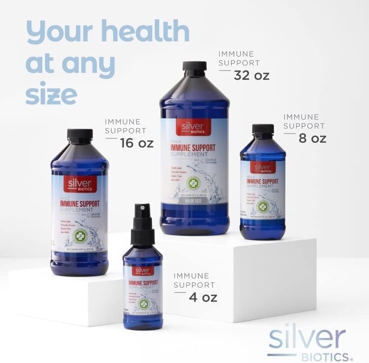 American Biotech Labs Silver Biotics Colloidal Silver 10 PPM - 64 Fl Oz - image 6