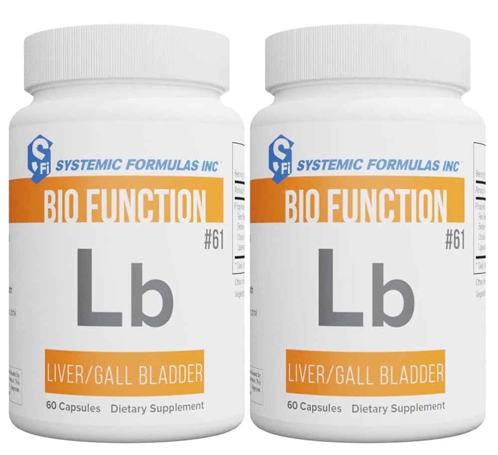 Generic Systemic Formulas LB Liver/Gall Bladder Support - 120 Capsules