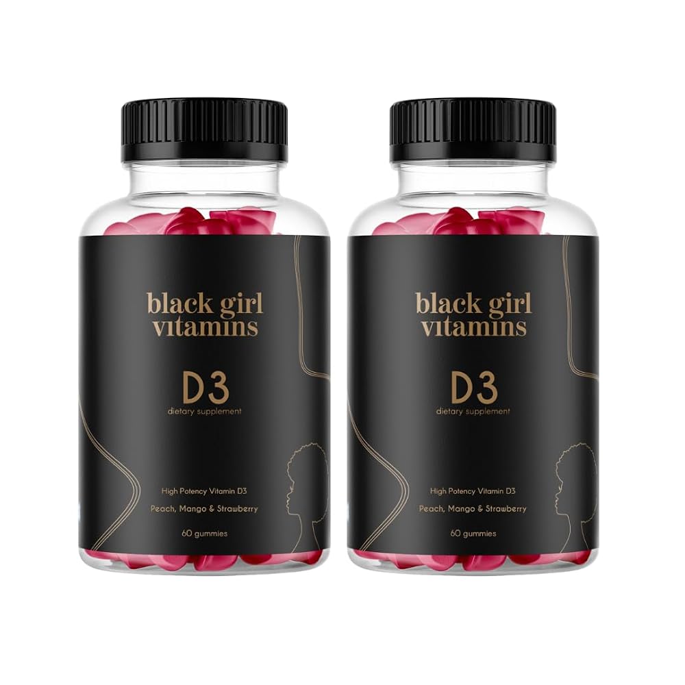 Black Girl Vitamins - Vitamin D3 Gummies