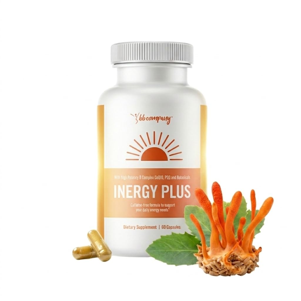 BB Company InergyPLUS Energy Vitamins for Women - 60 Capsules