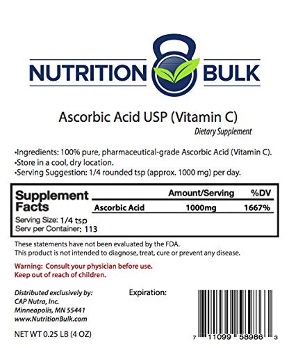 Vitamin C - Nutrition Bulk - image 2