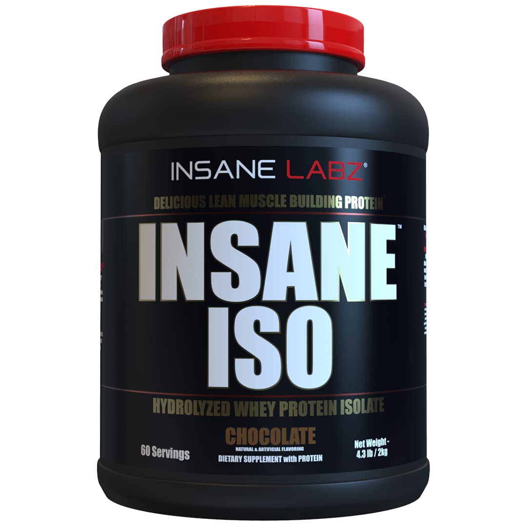 Insane Labz Insane ISO Whey Protein Powder Featuring 25g