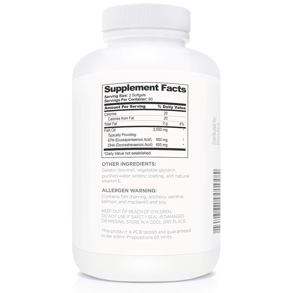 Multiform Omega 3 Fish Oil 2000mg - 180 Capsules - image 2
