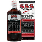 SSS Tonic Iron and Vitamin B Supplement Liquid - 10 Fl Oz (3 Pack) - image 2