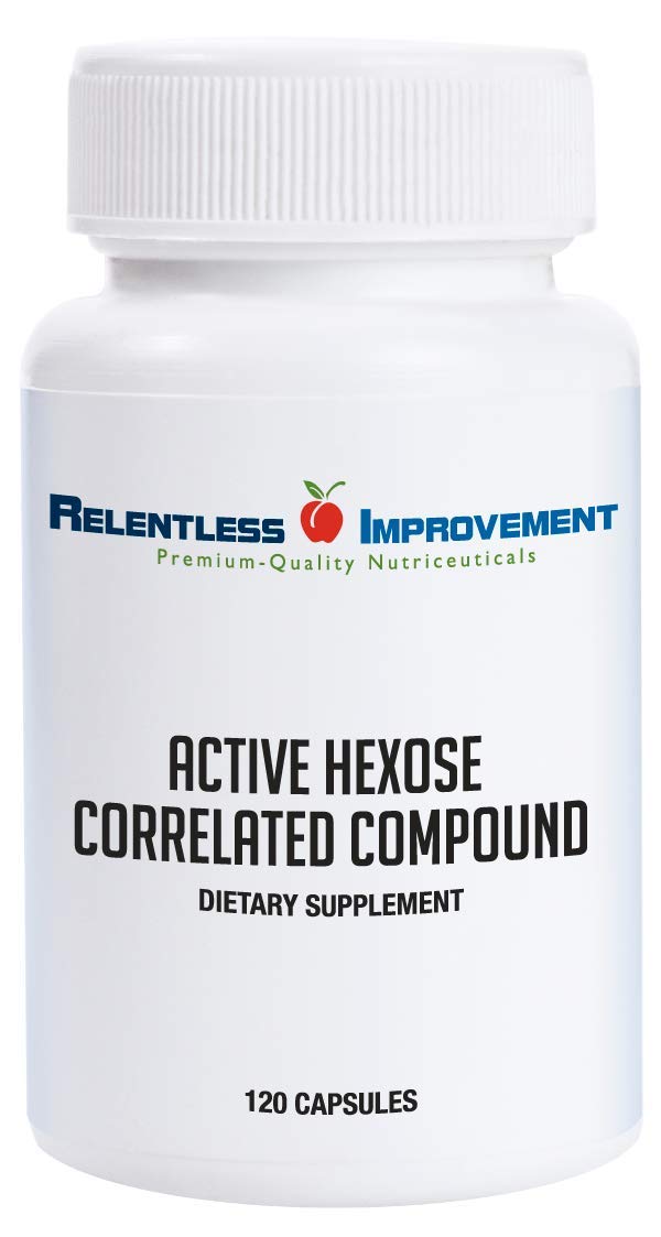 Relentless Improvement AHCC Mushroom Extract Immune Support - 120 Capsules