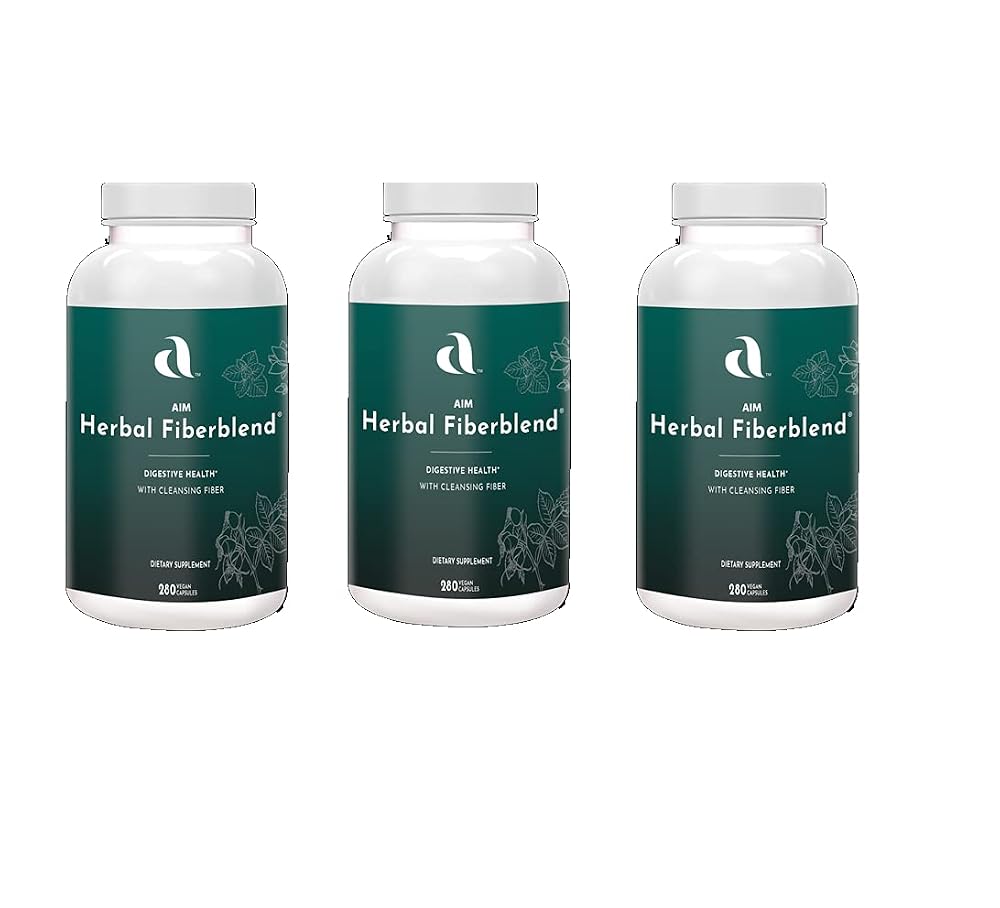 SEPPULA AIM Herbal Fiberblend Capsules - 840 Count (3 Bottles)