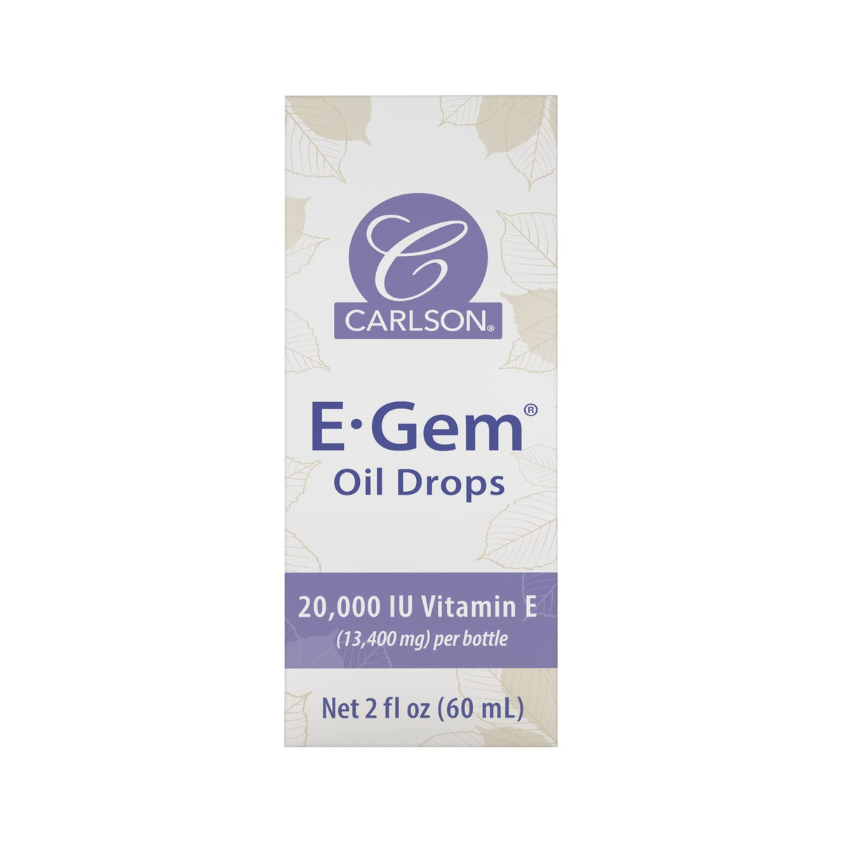 Carlson E-Gem Oil Drops Vitamin E 20000 IU - 2 fl oz - image 6