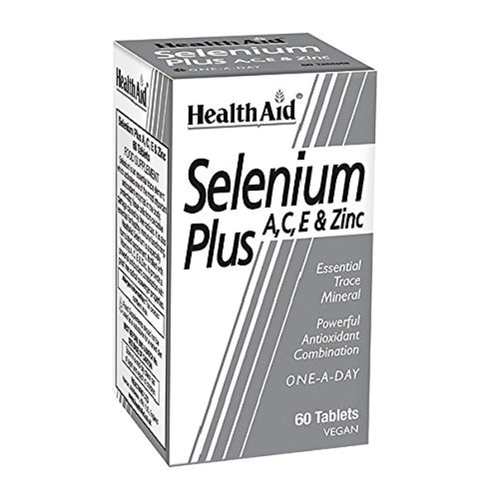 HealthAid Selenium Plus with Vitamins A, C, E & Zinc - 60 Tablets