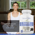 Divine Vibes 5-HTP 200mg Plus Calcium for Mood & Sleep - 60 Capsules - image 3
