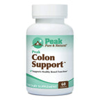Peak Colon Support Digestive Health Supplement - 60 Capsules