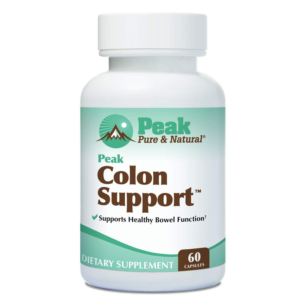 Peak Colon Support Digestive Health Supplement - 60 Capsules