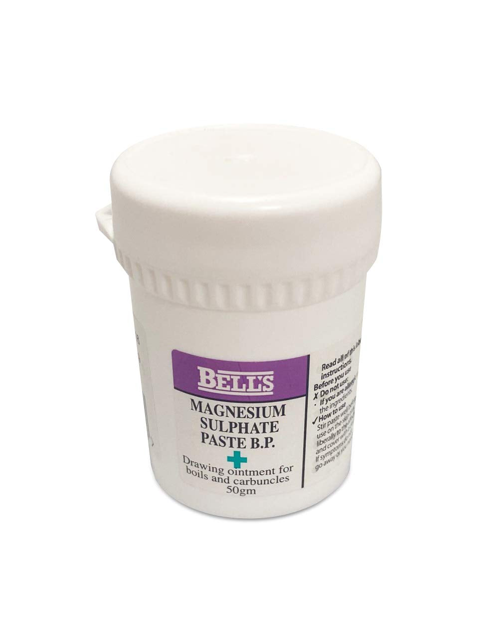 BELL'S Magnesium Sulphate Paste for Skin - 50 g (Pack of 3)