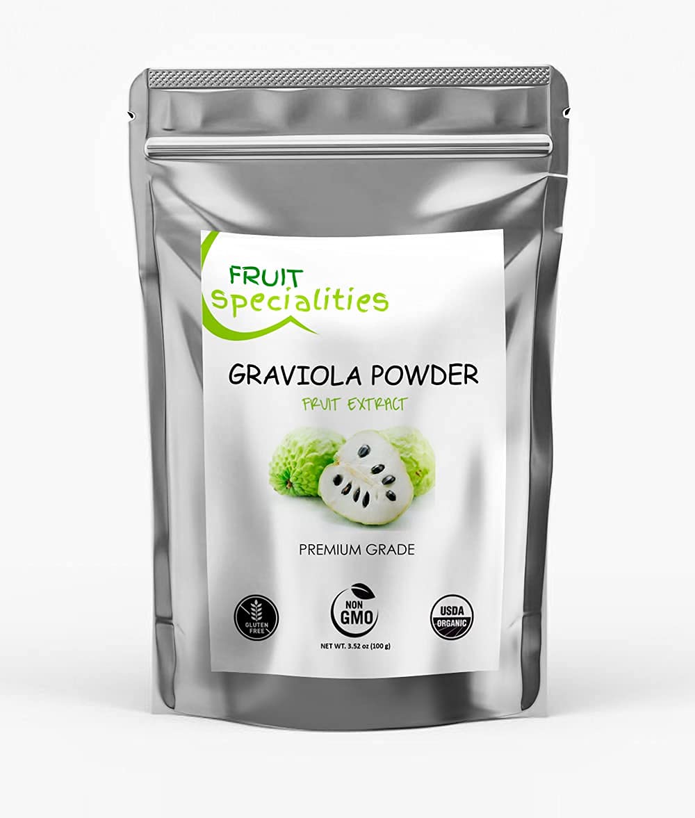 Sunrise Graviola Soursop Organic Fruit Powder - 3.52 oz - image 4