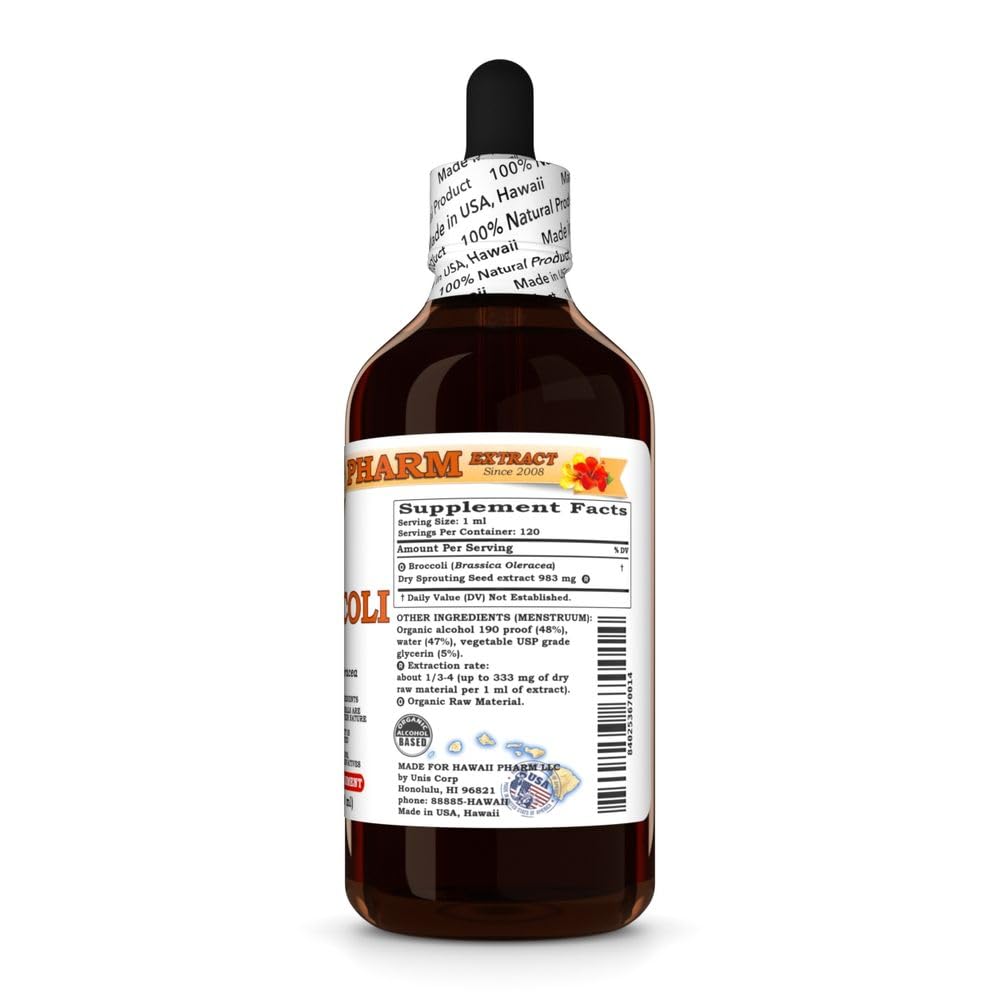 Hawaii Pharm Broccoli Seed Liquid Extract - 4 fl oz, 15-Pack - image 5