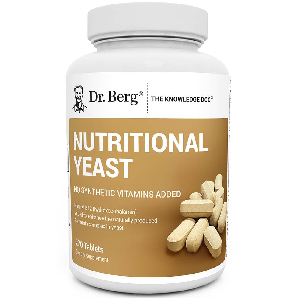 Dr. Berg Nutritionals Yeast B-Complex Tablets - 270 Vegan Tablets