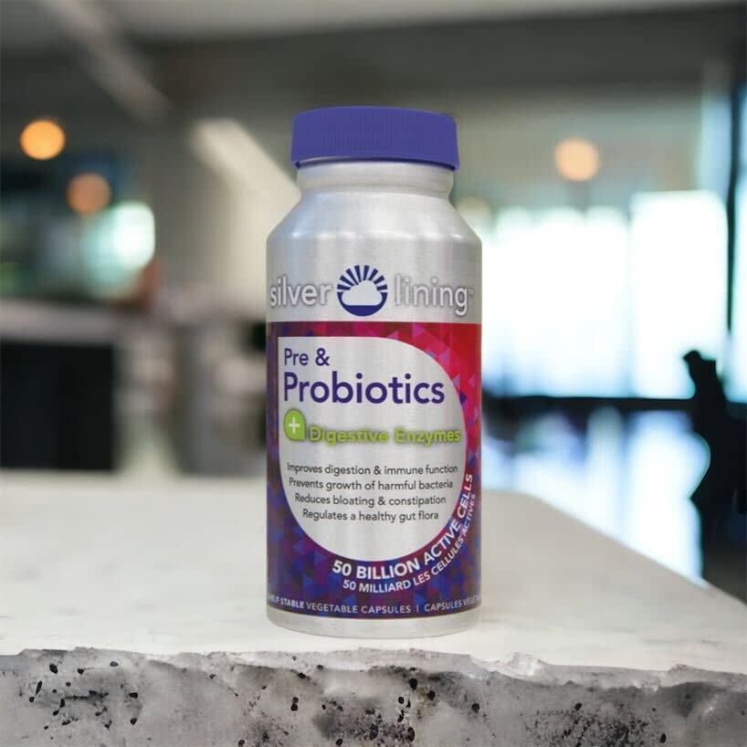 Generic Silver Lining Pre & Probiotics + Digestive Enzymes