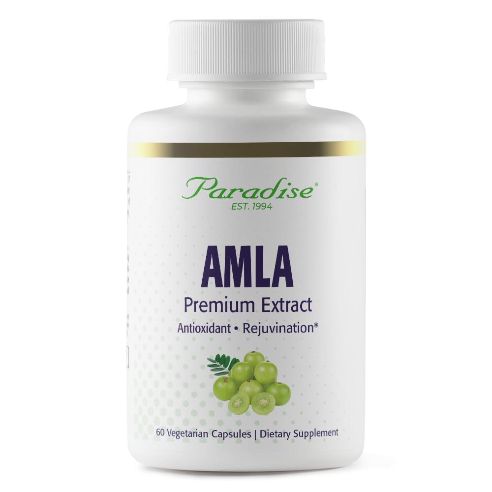 Paradise Herbs Amla 250 mg Whole Spectrum - 60 Capsules