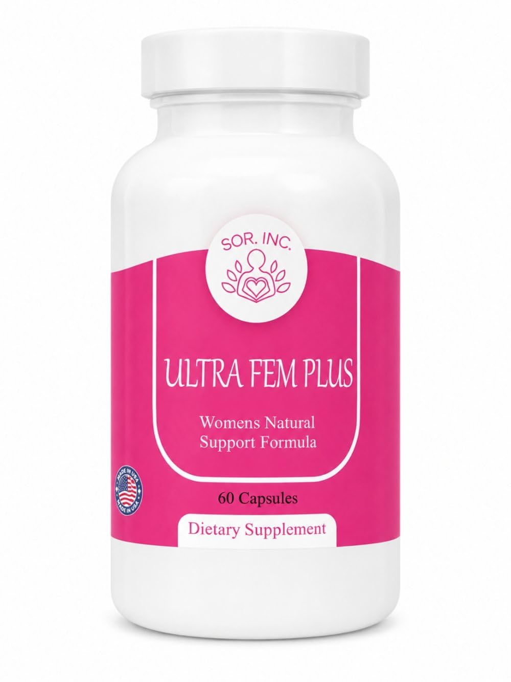 SOR, Inc. Ultra Fem Plus Feminizing Supplement - 60 Capsules