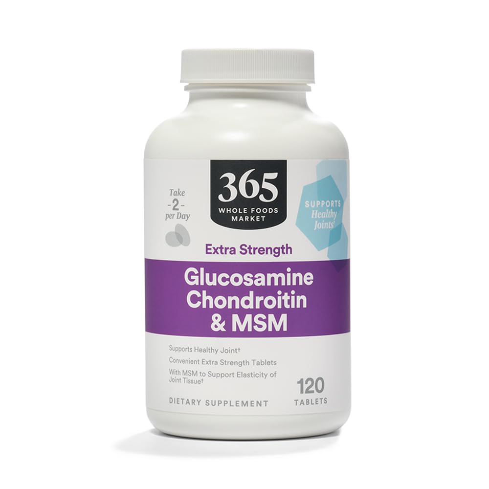 365 by Whole Foods Market Extra-Strength Glucosamine Chondroitin MSM