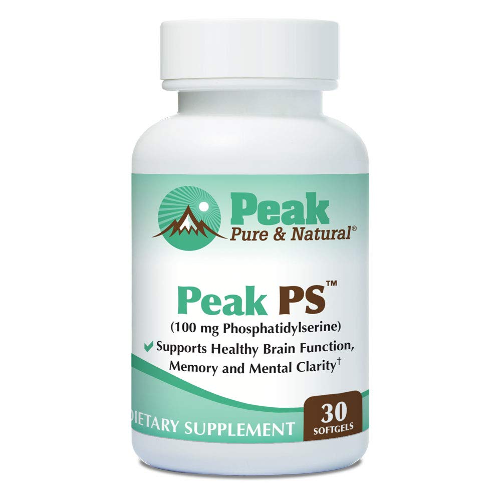 Peak PS Phosphatidylserine Brain Health Supplement - 30 Softgels