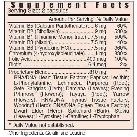 Systemic Formulas #44 H Heart Health Support - 60 Capsules - image 3