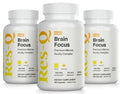 Res-Q Brain Focus Supplement - 180 Capsules (Pack of 3)