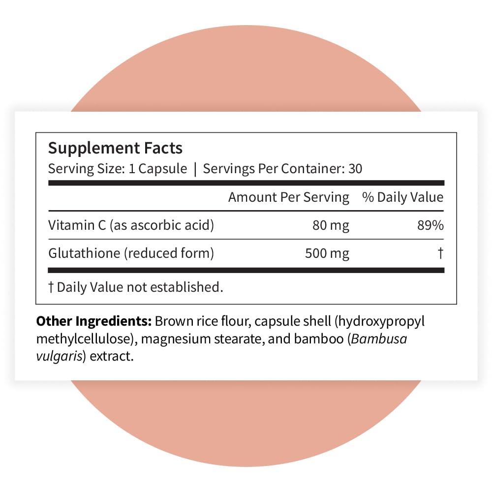 Pattern Wellness Glutathione Supplement - Active Reduced Glutathione