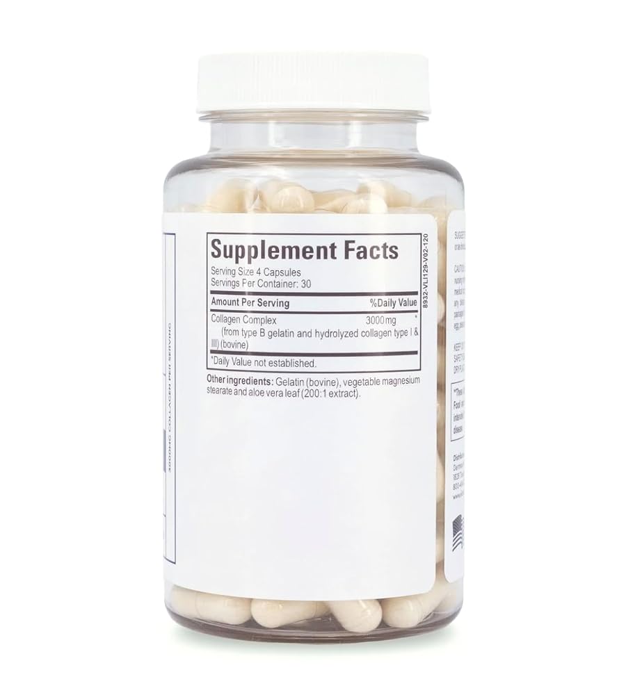 Elon Skin Anew Hydrolyzed Collagen 3000 mg - 120 Capsules - image 7