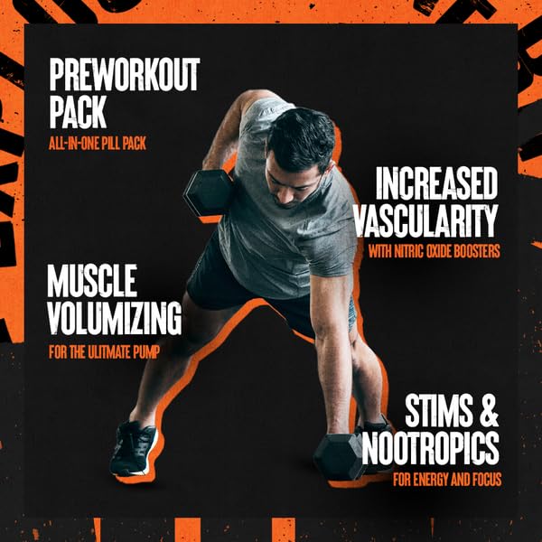 Animal Pump Stim Pre-Workout with Caffeine & Creatine - 30 Packs - image 3