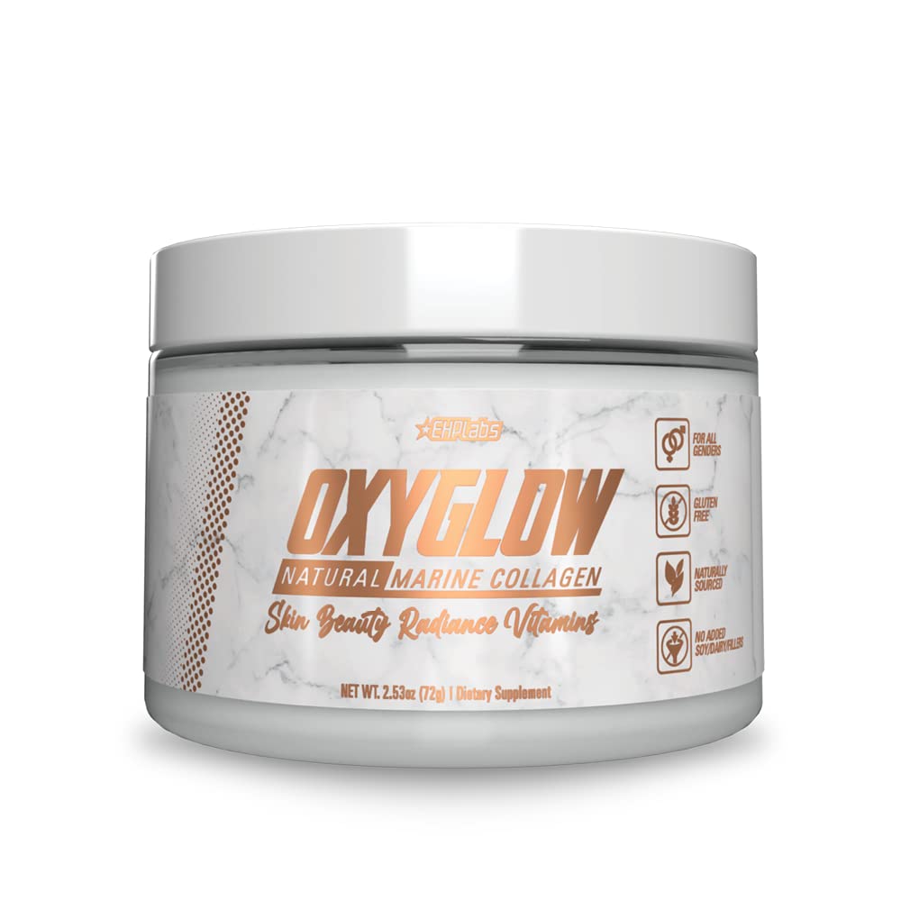 EHP Labs OxyGlow Marine Collagen Peptides Powder - 30 Servings