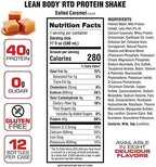 Labrada Lean Body Ready-to-Drink Protein Salted Caramel - 17 Fl Oz - image 6