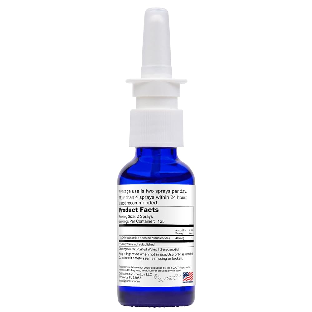PherLuv Pure Longevity NAD+ Spray - 1 Fl Oz - image 2