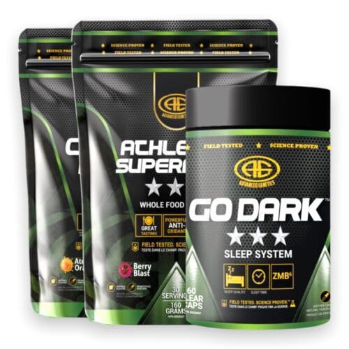 Advanced Genetics Health Stack Nutritional Supplement Powder - 3 Pack