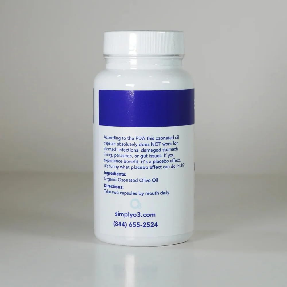 Simply O3 Pure Organic Ozonated Olive Oil Capsules - 120 Softgels - image 7