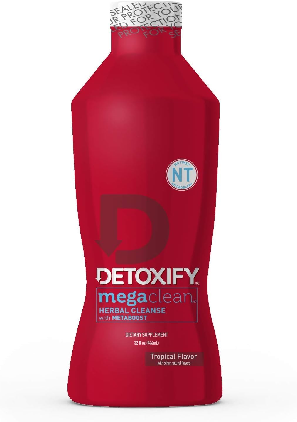 Detoxify Mega Clean NT Herbal Cleanse Tropical - 32 oz