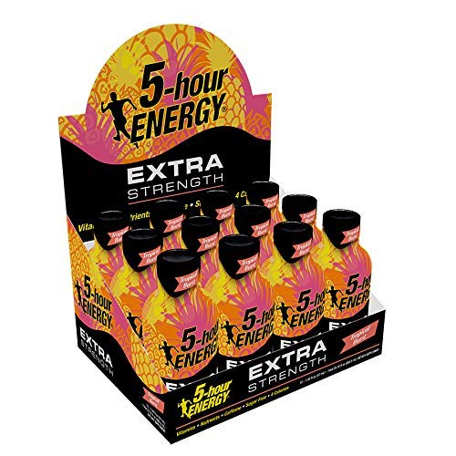 5-hour ENERGY 5 Hour Energy Hour ENERGY Shot, Extra Strength