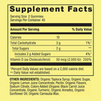 IKJ Vitamin D3 Gummies 2000 IU - 80 Count - image 2