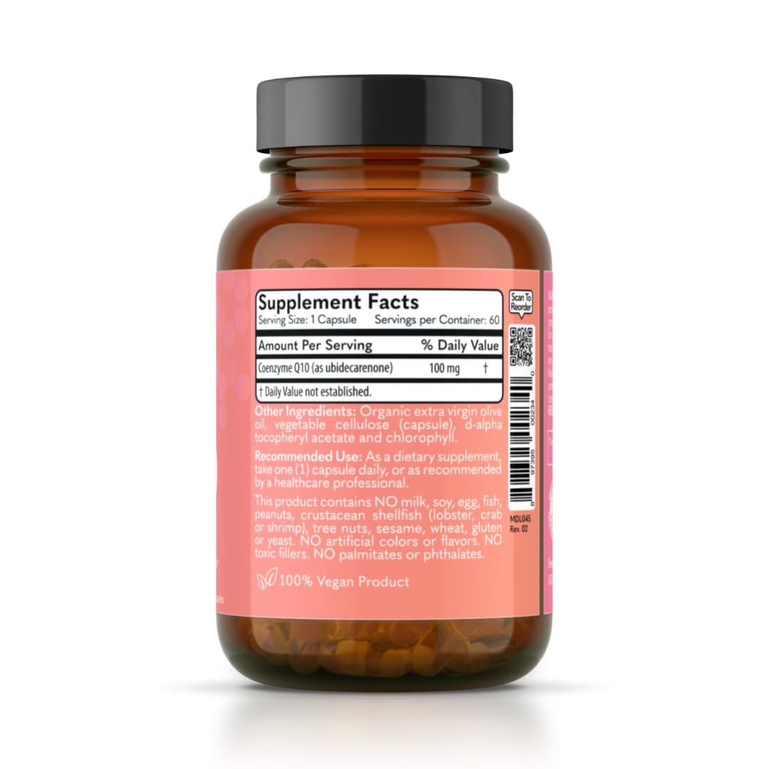 MD Logic Health CoQ10 Heart and Mitochondrial Health Support - 1 Capsules - image 3