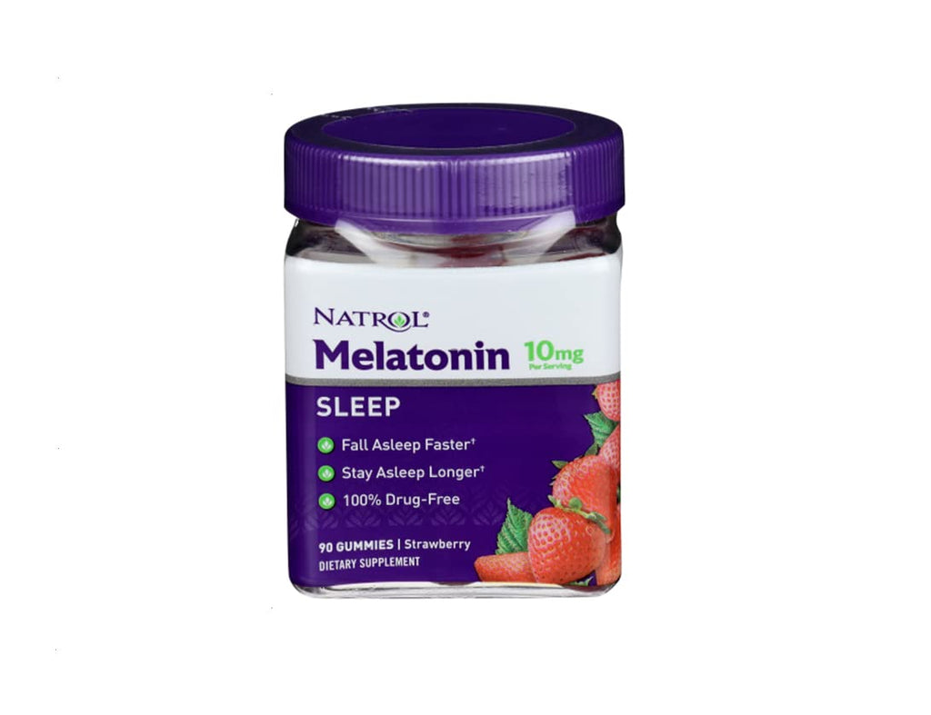Natrol Melatonin 10 mg Sleep Gummies Strawberry - 270 Count - image 2