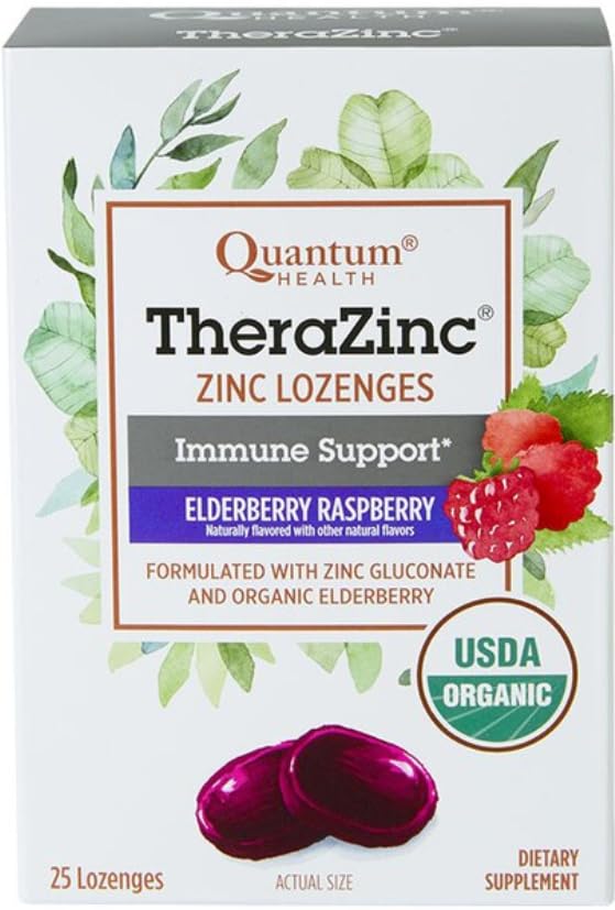 Quantum Health TheraZinc Zinc Lozenges Immune Support - 25 Count - image 6