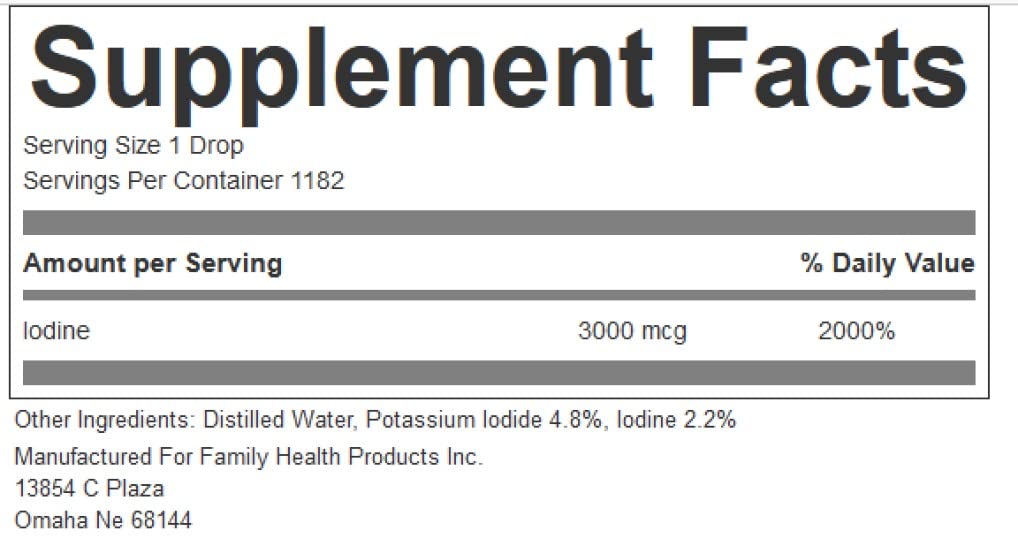 Family Health Products Lugol's Iodine Solution 2% - 2 fl oz - image 5