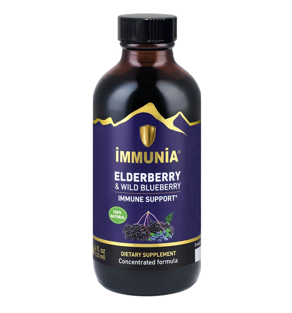 Immunia Elderberry & Wild Blueberry Concentrated. Immune Support.