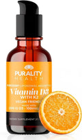 PURALITY HEALTH Liposomal Vitamin D3 K2 Drops for Bone Strength - 2 Fl Oz