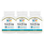 21st Century Iron 65 mg Ferrous Sulfate - 120 Tablets