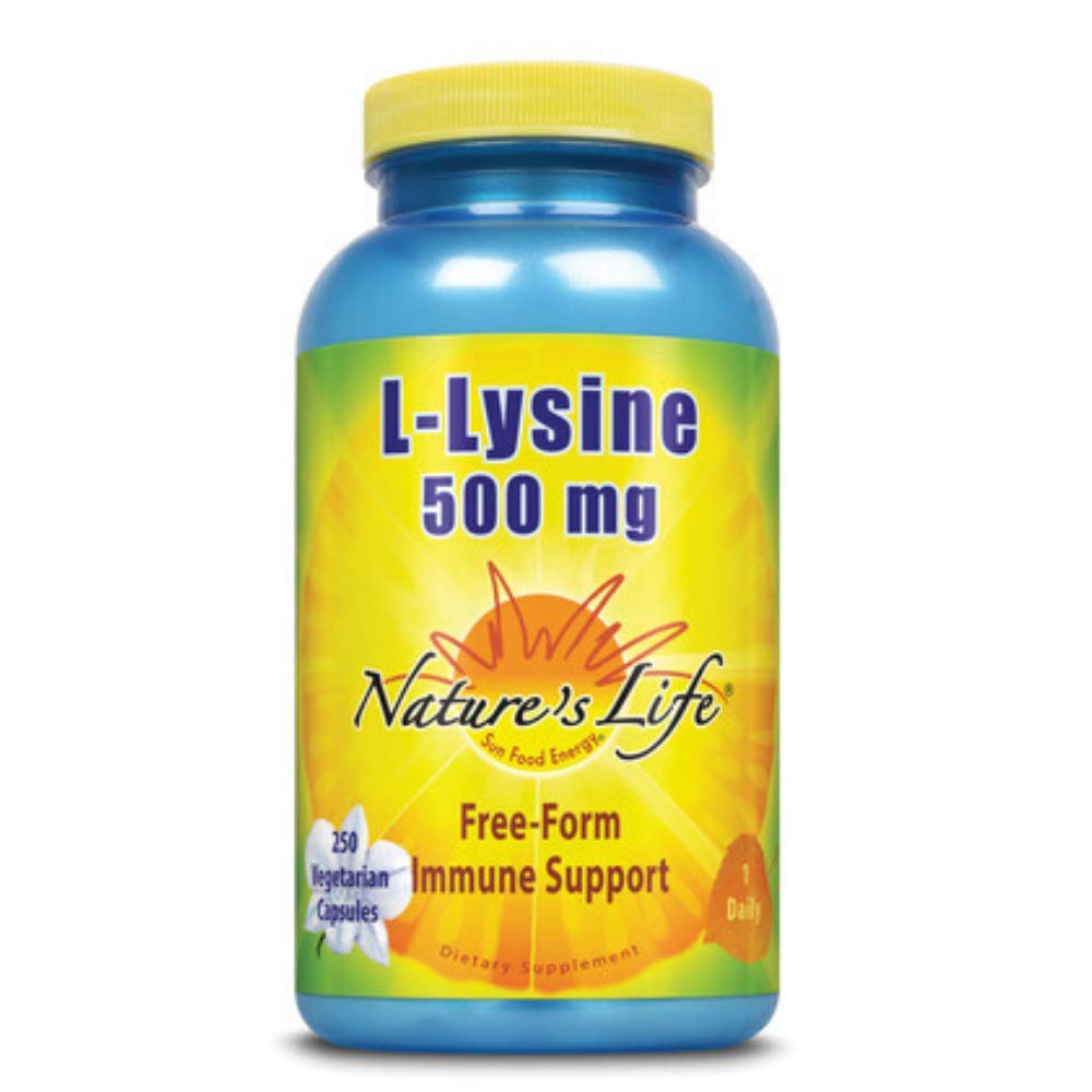 Nature's Life L-Lysine - 250 Capsules