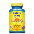 Nature's Life Lutein 20 mg - 100 Softgels