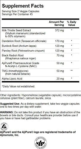 Swanson Liver Essentials Milk Thistle - 90 Vegetarian Capsules - image 3