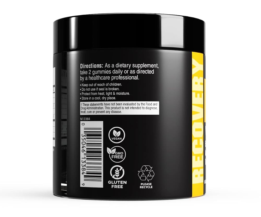Cybergenics Post-Workout Gummies Recovery Accelerator - 60 Gummies - image 2